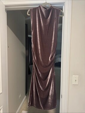Target Mauve Sleeveless Midi Dress